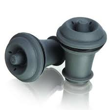 VACUVIN VACUUM SLUITDOP 2 STUKS - 1 10 20 30 38 - 030931