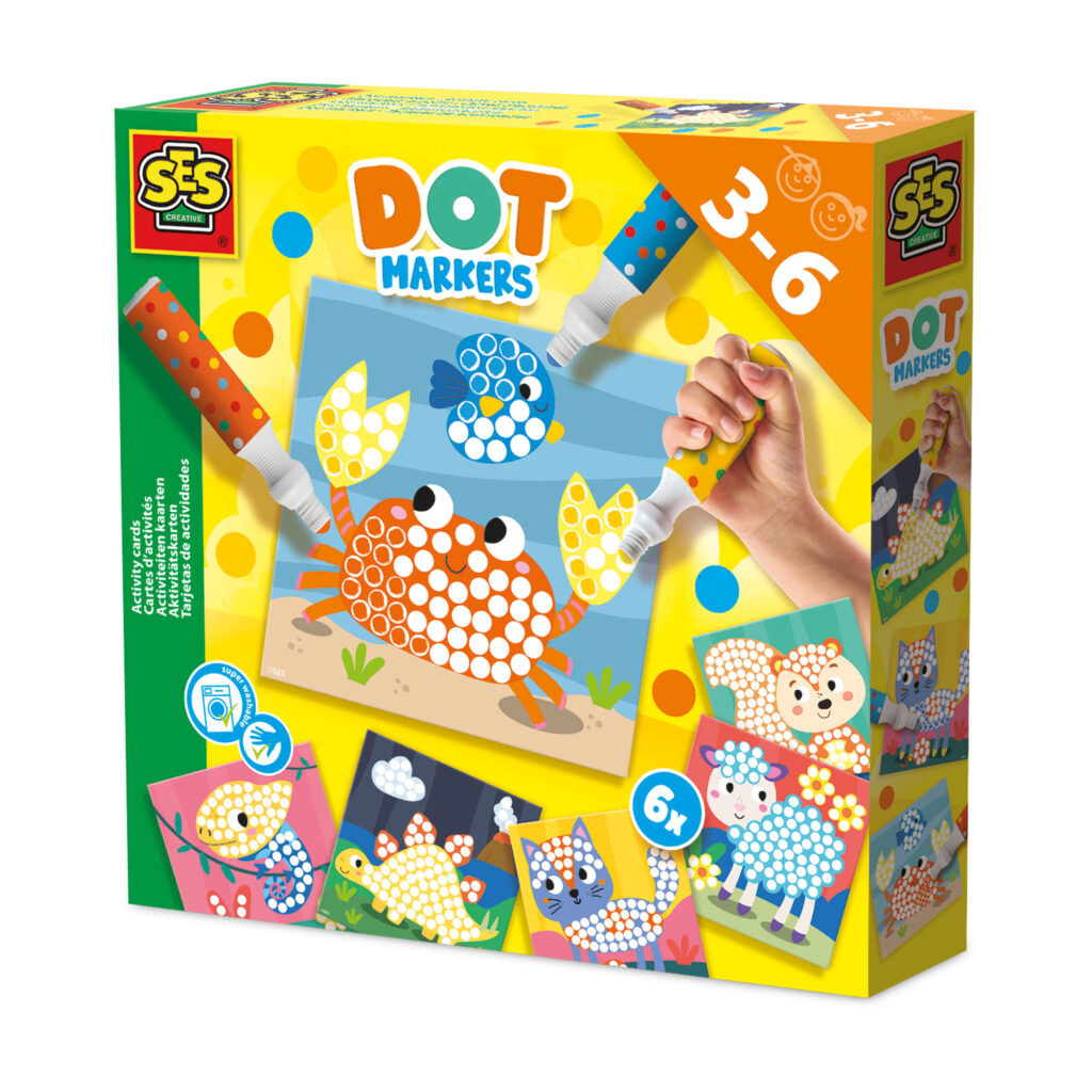 SES DOT MARKERS ACTIVITEITEN KAARTEN - 10 10 20 30 40 50 60 70 78 - 0010537862