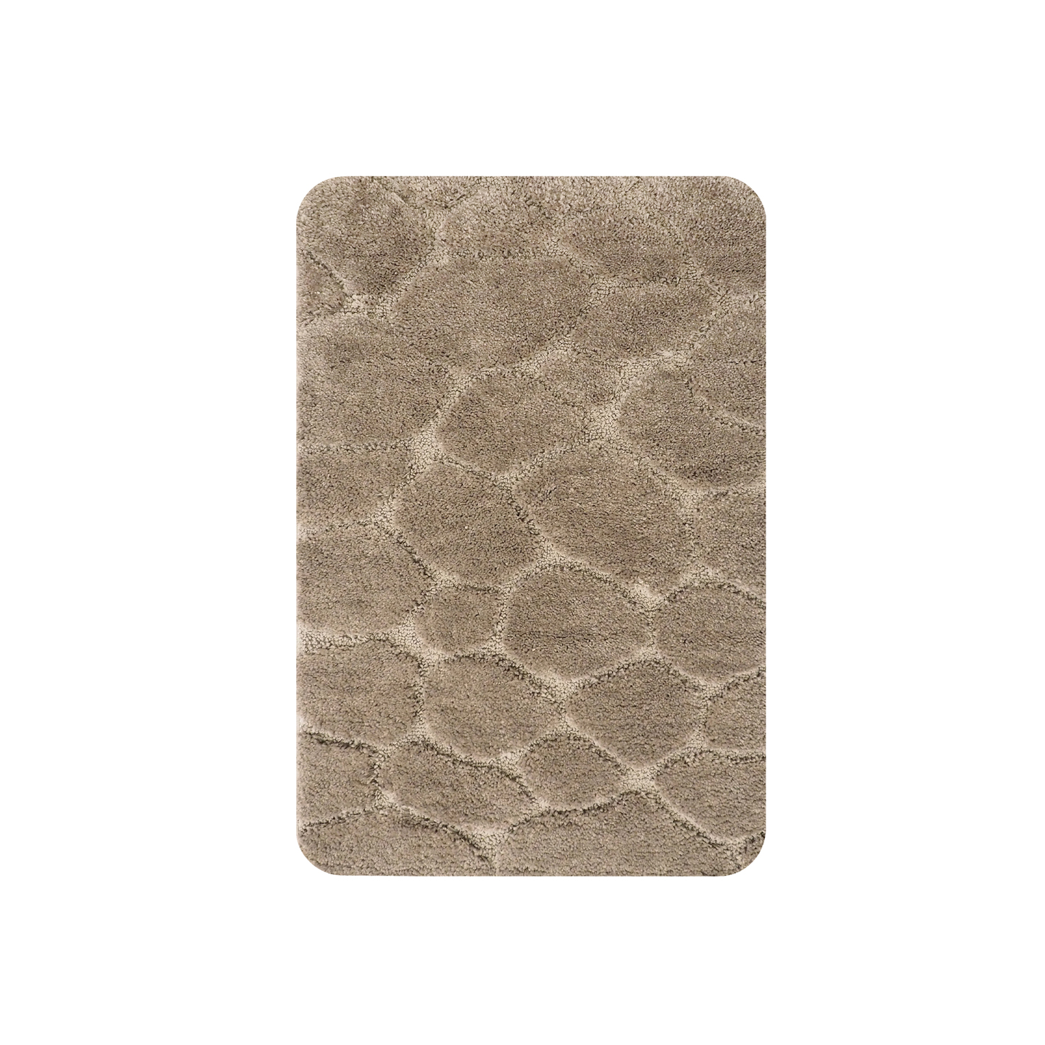 BADMAT NANCY 60 X 90 CM  BRUIN - 101 3998 - 531516