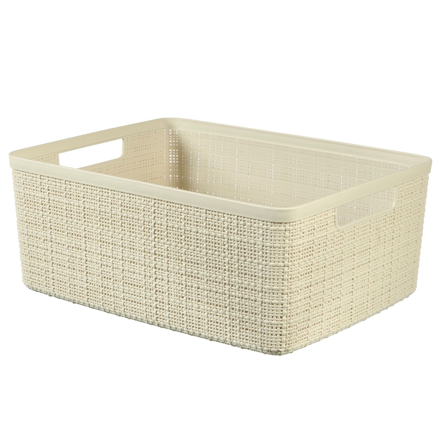 OPBERGMAND 12 LTR CURVER JUTE OFF WHITE - 101 5371 - 533595