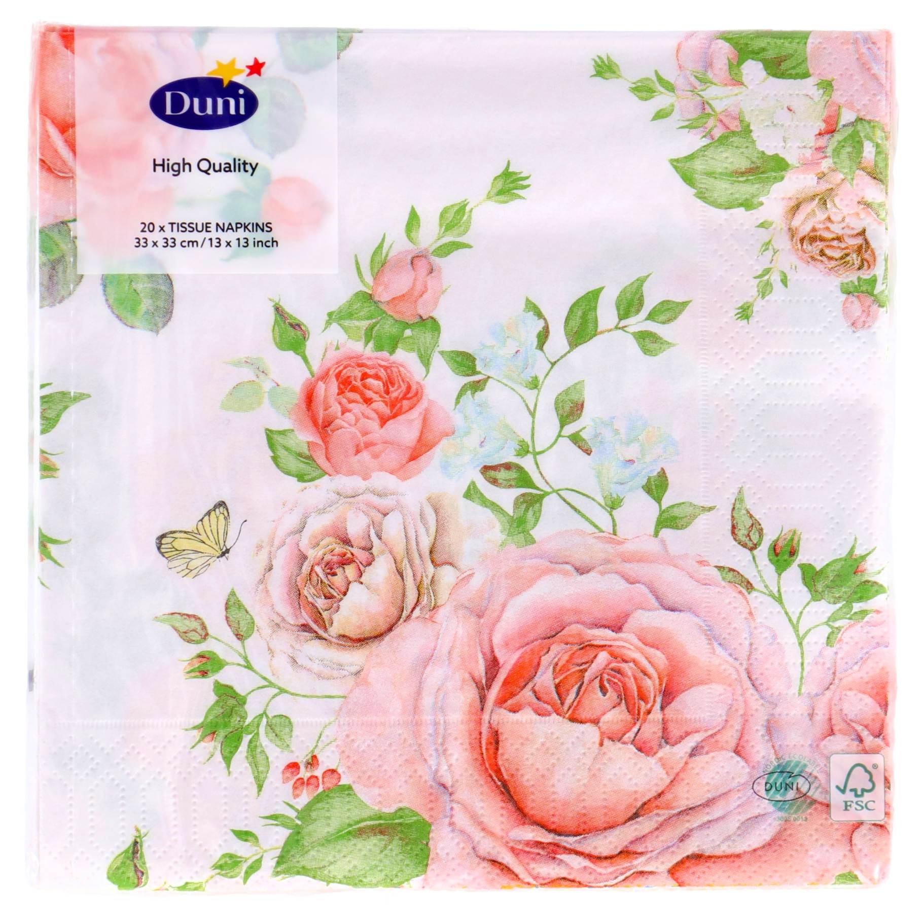 SERVET ROSE GLORY 33X33CM - 105 7534 - 522713