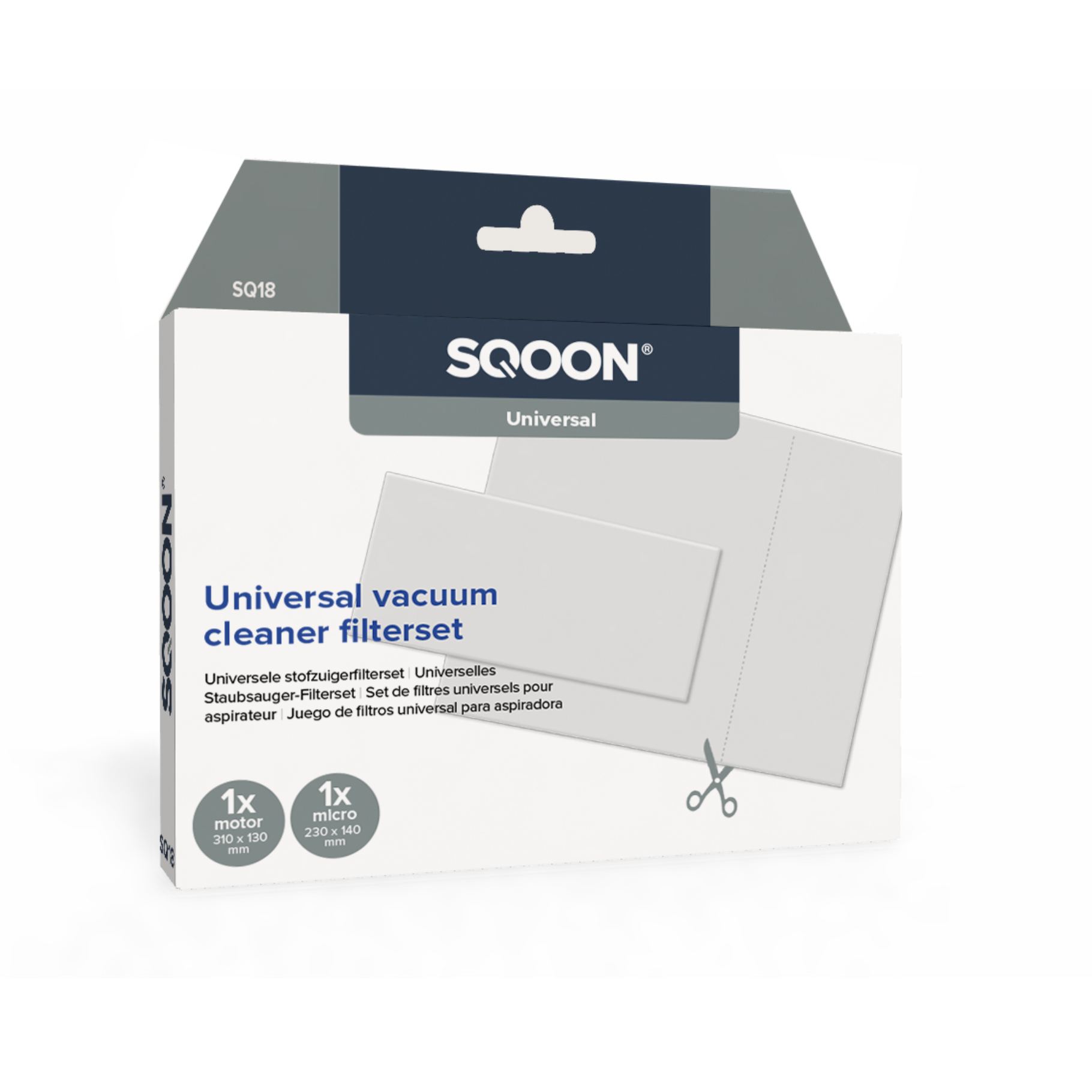 FILTERSET UNIVERSEEL STOFZUIGER - 114 0157 - 004263