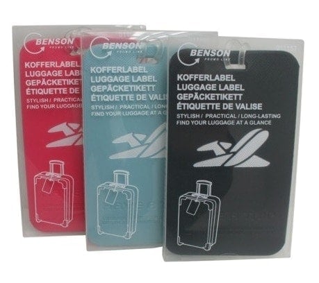 BAGAGELABEL 3 ASSORTI KLEUR - 12 10 20 30 38 - 513626