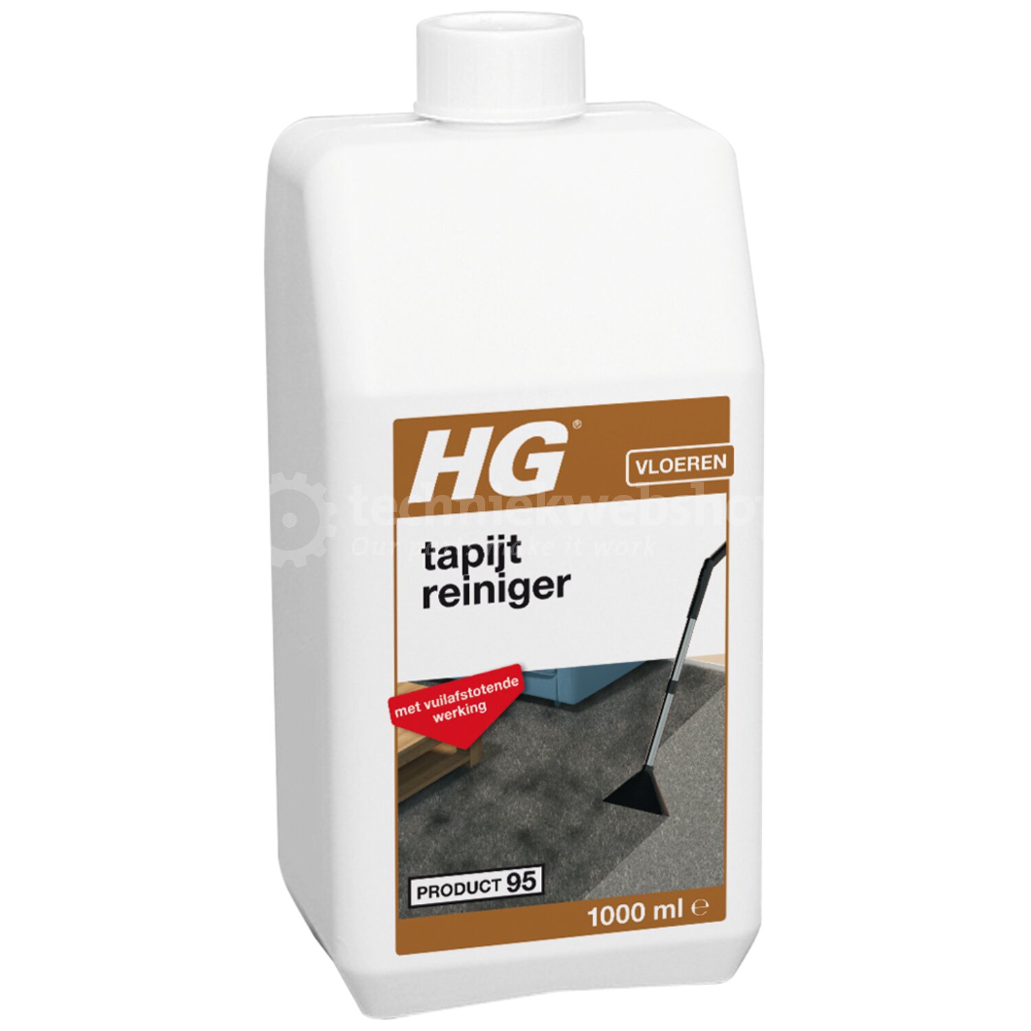 HG TAPIJTREINIGER 1 LITER - 12 10 20 30 40 45 - 029359