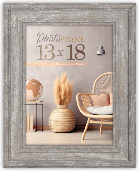 FOTOLIJST PALERMO TAUPE 15X20CM - 12 10 20 30 40 50 60 70 80 90 100 110 120 130 136 - 535568