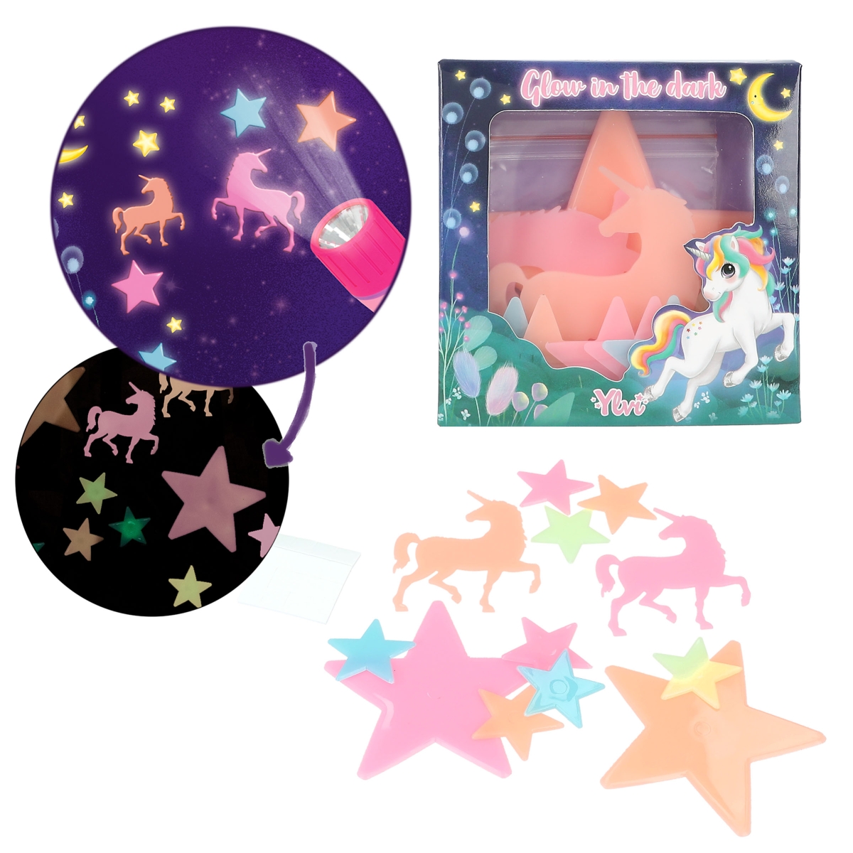 YLVI GLOW IN THE DARK STICKERS - 12 10 20 30 40 50 60 70 80 90 100 110 120 130 140 150 160 170 180 190 200 210 220 230 239 - 533576