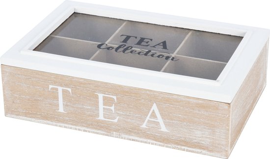 THEEDOOS HOUT 6 VAKS  WIT DEKSEL - 12 10 20 30 40 50 60 70 80 90 100 110 120 130 140 150 160 170 180 190 200 210 220 230 240 247 - 536420