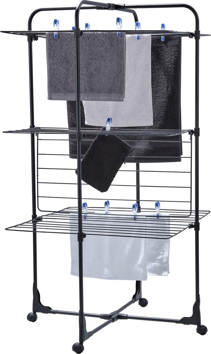 LEIFHEIT DROOGTOREN CLASSIC ZWART 27 M - 123 10 13 - 534140