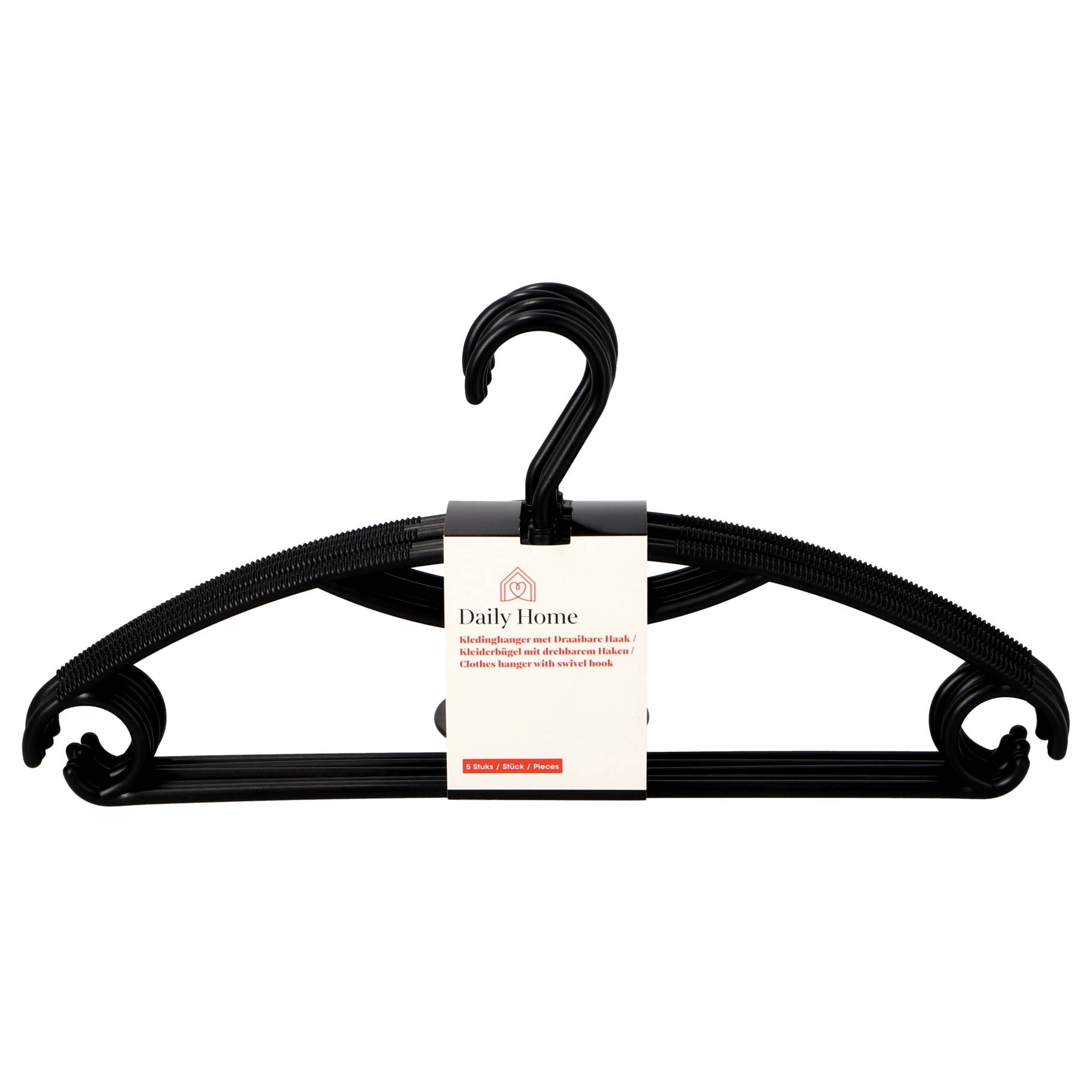 DAILY HOME KLEDINGHANGER PLASTIC SET 5 - 130 5860 - 499674