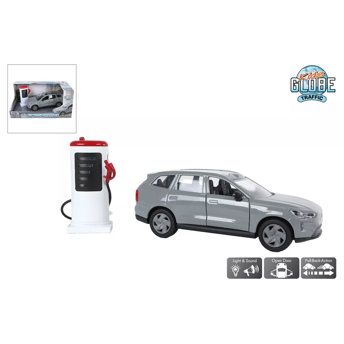 KIDS GLOBE VOLVO EX90 MET OPLAADPAAL - 14 10 20 21 - 524196