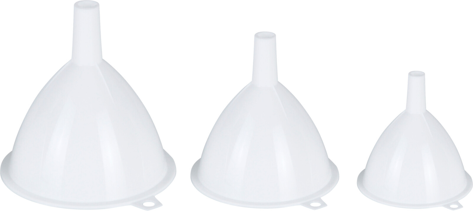 TRECHTER 3 STUKS DIV KLEUREN - 14 10 20 30 40 46 - 110253