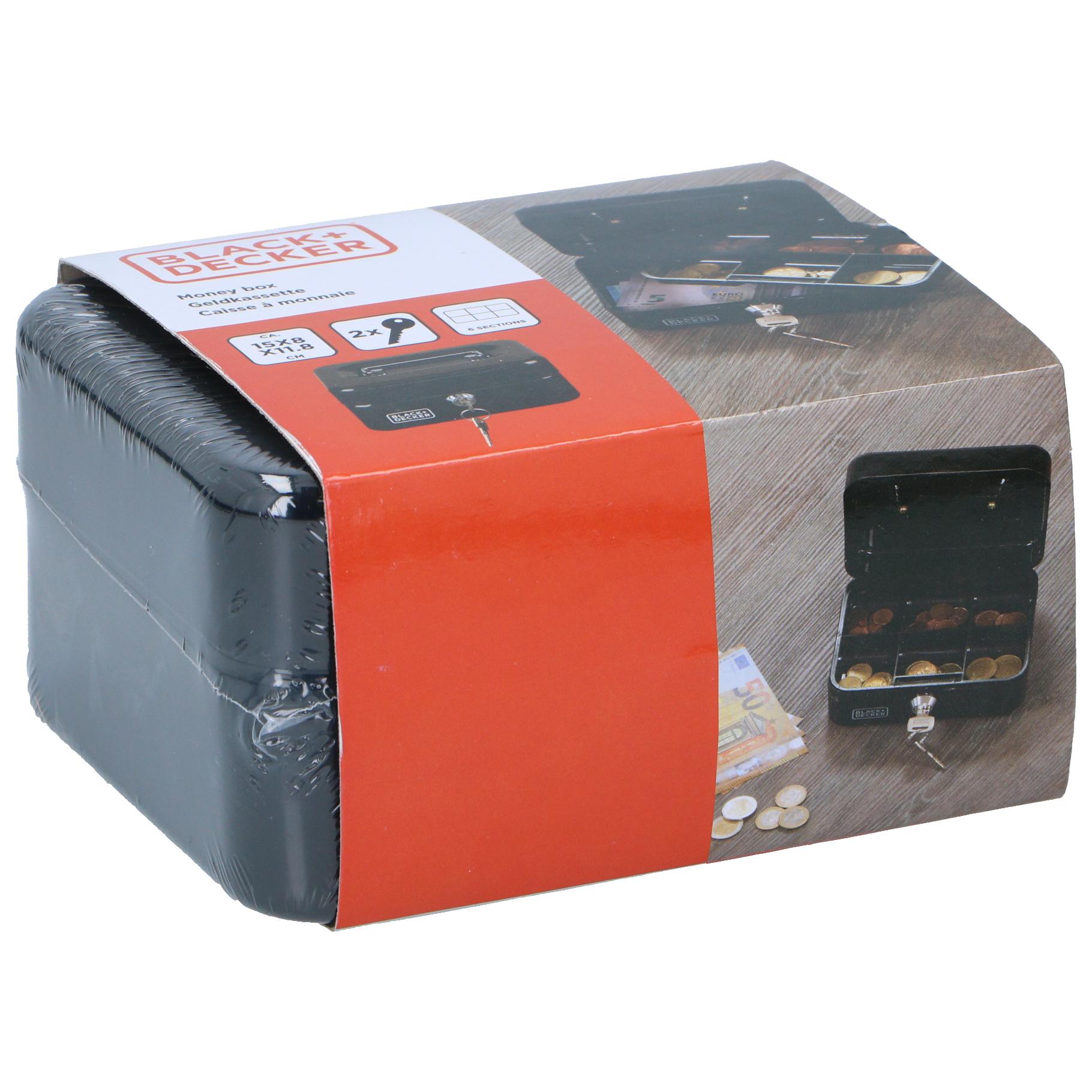 GELDKISTJE 12 X 15 CM BLACK & DECKER - 141 4004 - 110361
