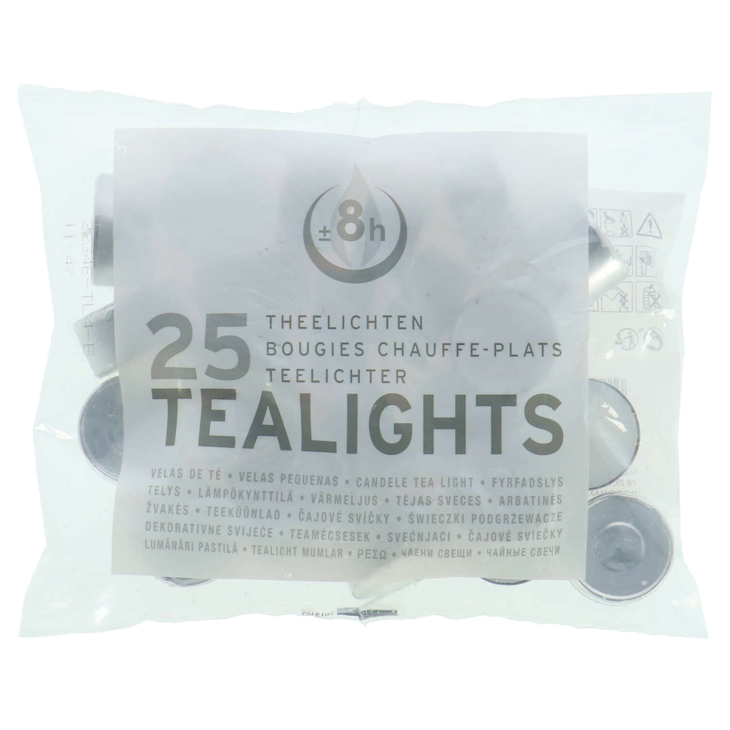 THEELICHTEN 8 UUR 25 STUKS - 180 6377 - 533237