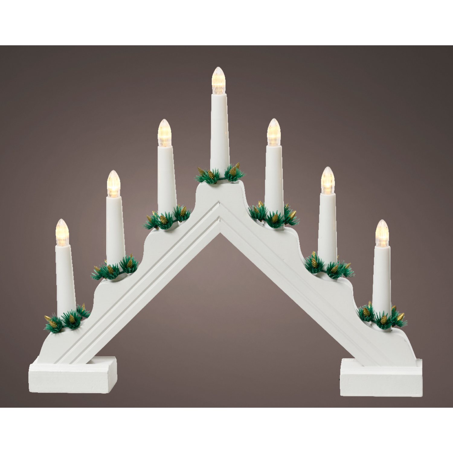 KERST LED TRAP HOUT WARM  WIT - 191 6695 - 515237