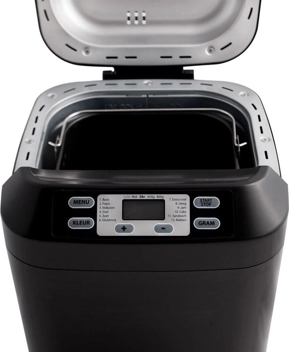INVENTUM BROODBAKMACHIN BM55 ZWART - 2 10 20 30 40 50 60 70 80 90 100 110 120 130 140 150 160 170 180 190 200 210 220 230 240 250 260 270 280 290 300 310 320 330 340 350 360 370 - 498898