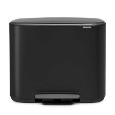BRABANTIA BO PEDAALEMMER 11+23L MAT BLAC - 2 10 20 30 40 50 60 - 526152