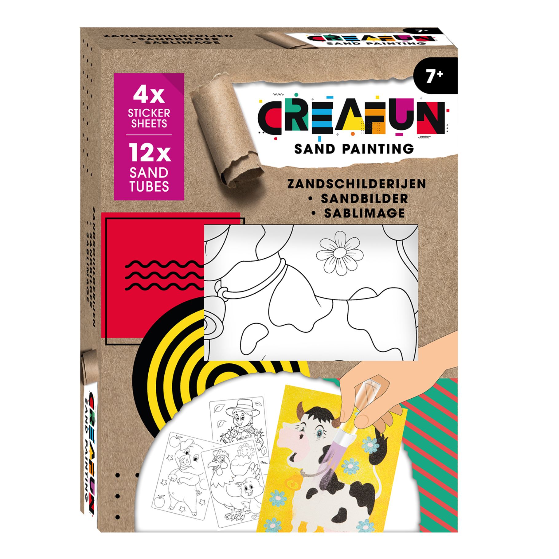 CREAFUN ZAND SCHILDEREN BOERDERIJ - 250 0099 - 537181