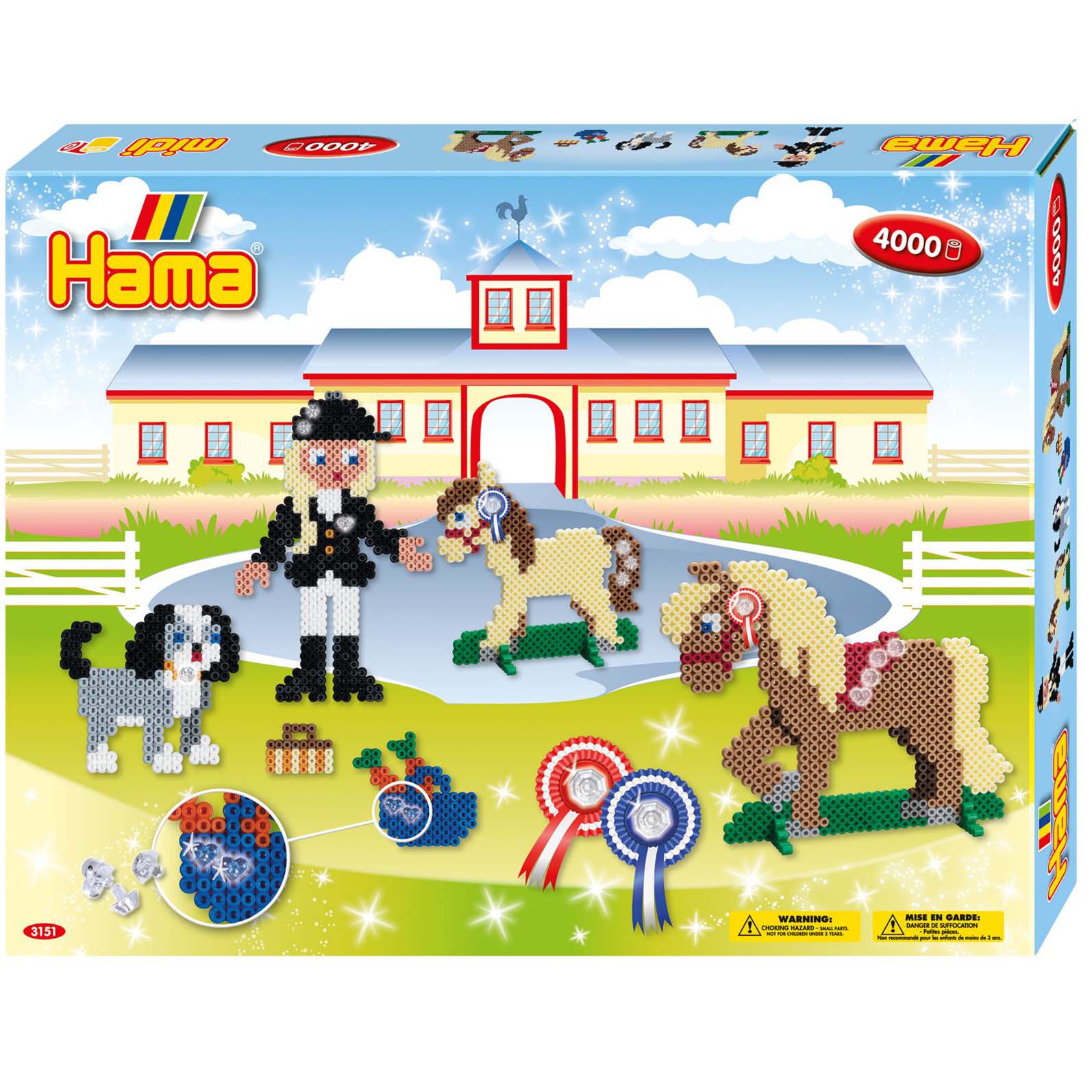 HAMA STRIJKKRALEN MANEGE 4000DELIG - 267 3151 - 508424