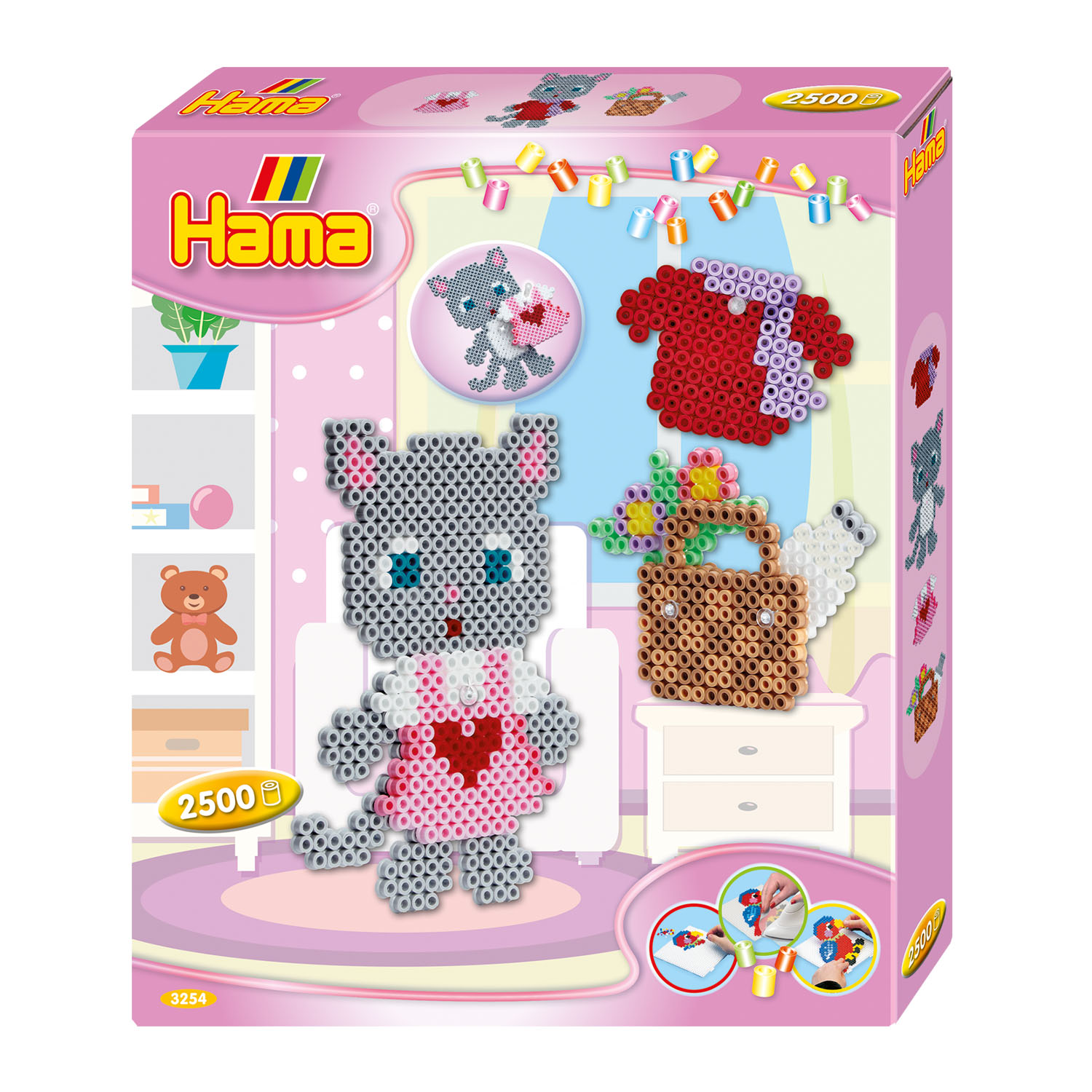 HAMA STRIJKKRALEN KAT VERKLEED 2500 DLG - 267 3254 - 535195