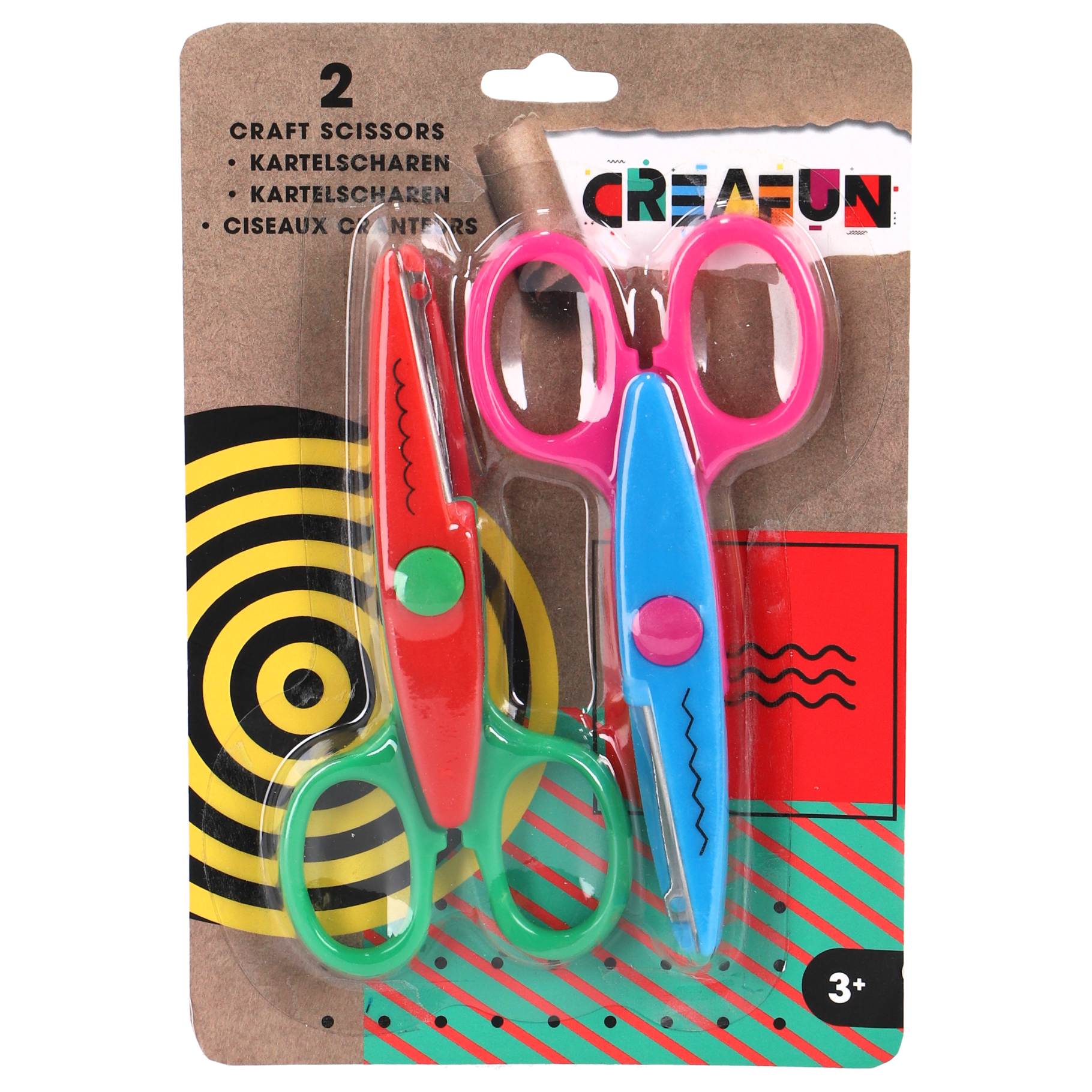 CREAFUN KARTELSCHAAR 2 STUKS - 293 0090 - 017345