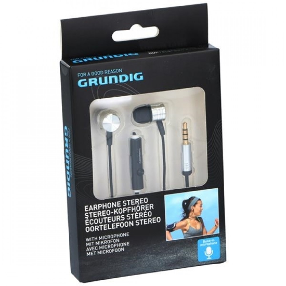 GRUNDIG OORDOPJES MET MICROFOON - 29576 1 - 529577