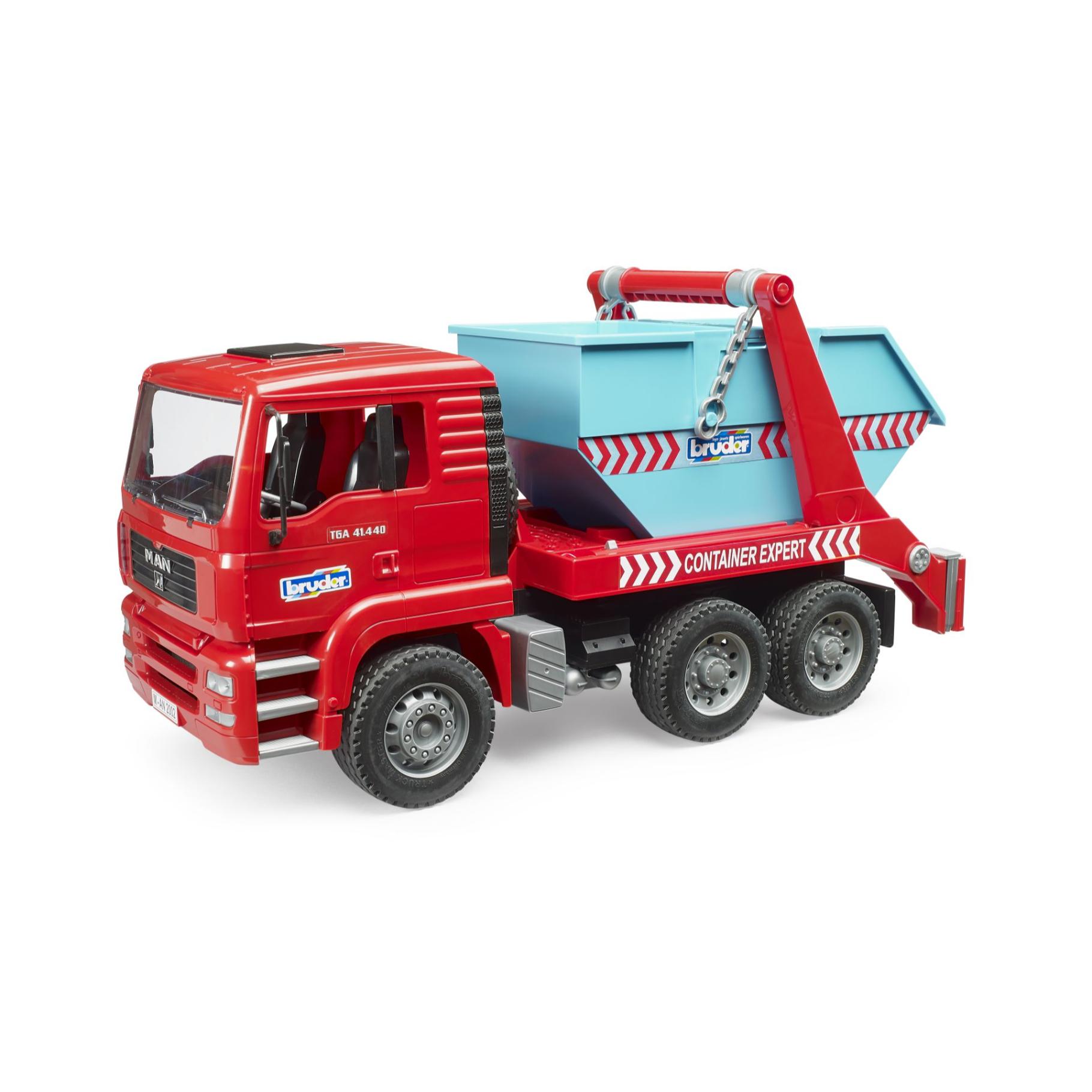 BRUDER VRACHTWAGEN M.A.N. + CONTAINER - 340 2741 - 524687