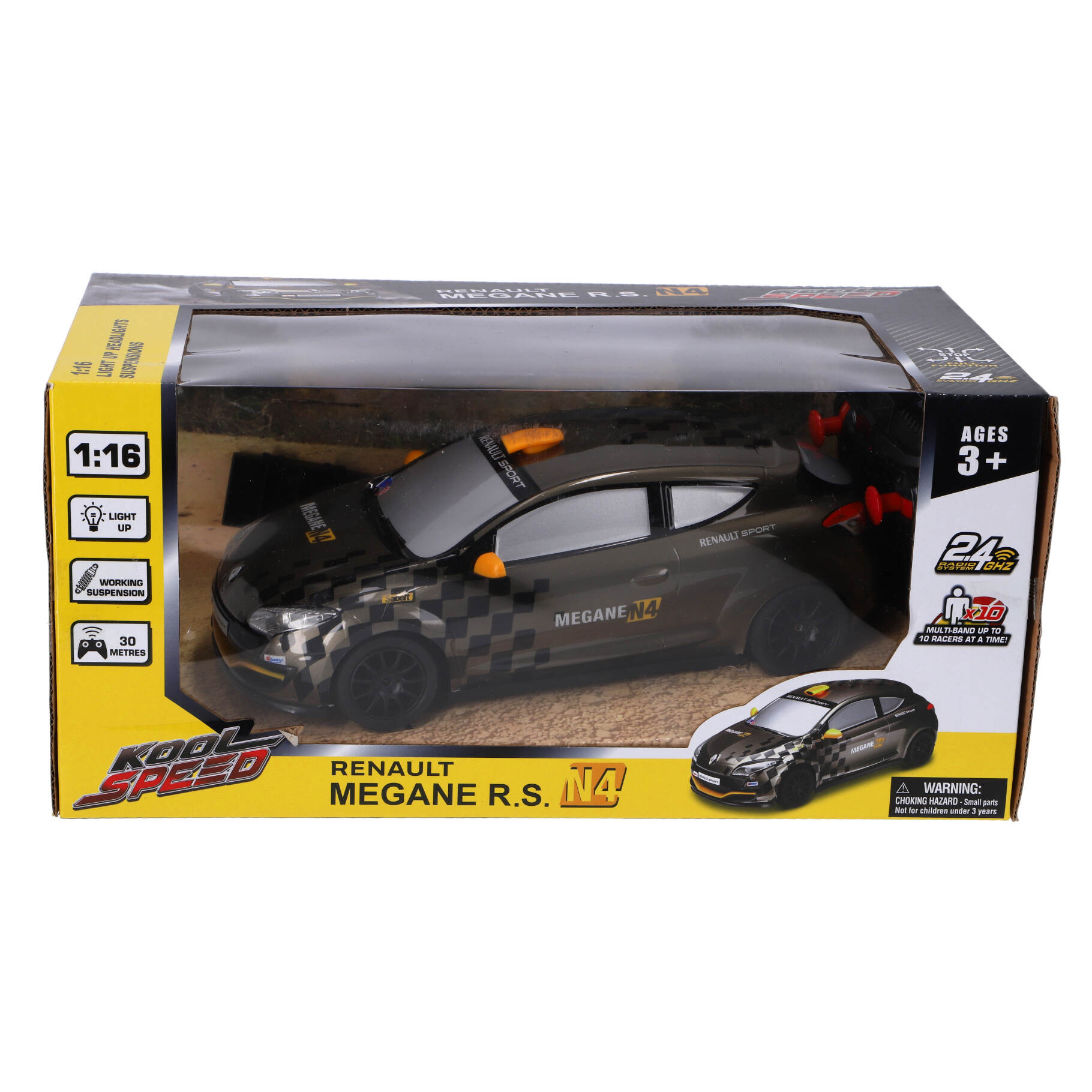 RC RENAULT MEGANE 1:16 2,4G - 394 0456 - 524731