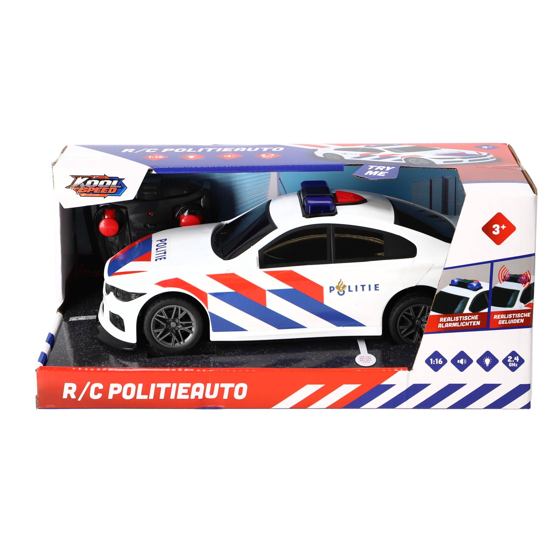 RC POLITIEAUTO MET LICHT - 394 0636 - 0010538741