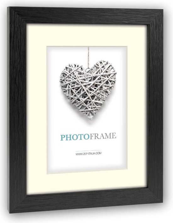 FOTOLIJST REGENT5 ZWART 10X15CM - 4 10 20 30 40 45 - 504360