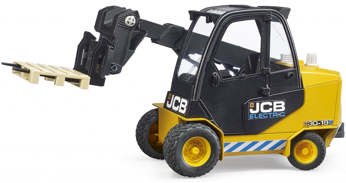 BRUDER JCB TELETRUCK MET PALLET (02512) - 4001702025120 - 524668