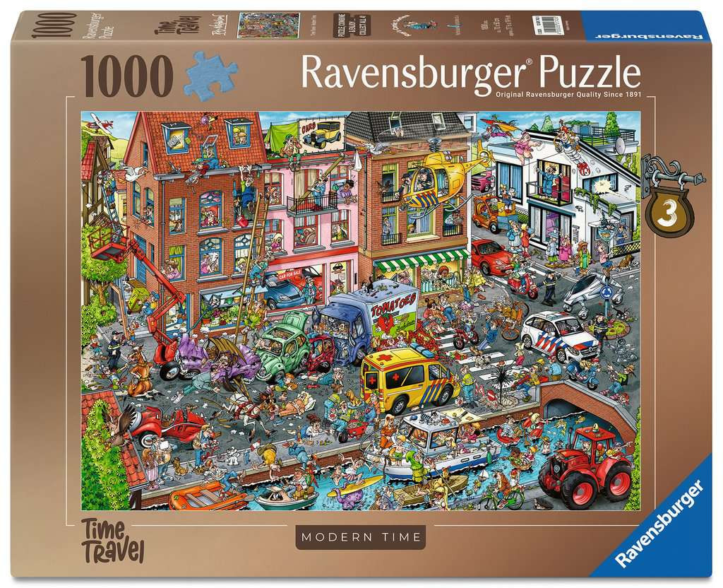 RAV PUZZEL TRAVEL TIME COMIC 1000 ST - 4005555017424 - 486133