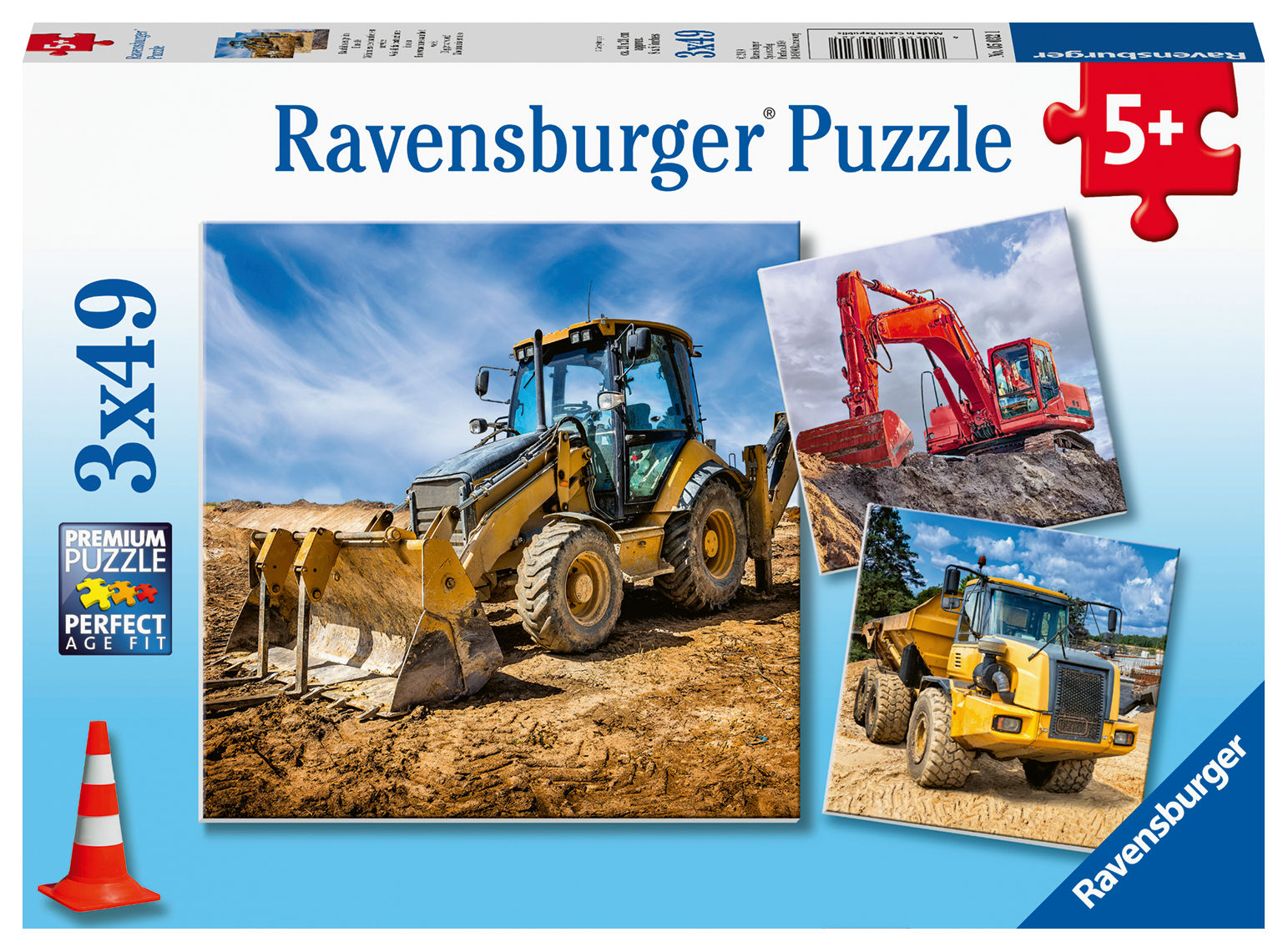 RAVENSBURGER MACHINES AAN HET WERK 3X49 - 4005556050321 - 527727