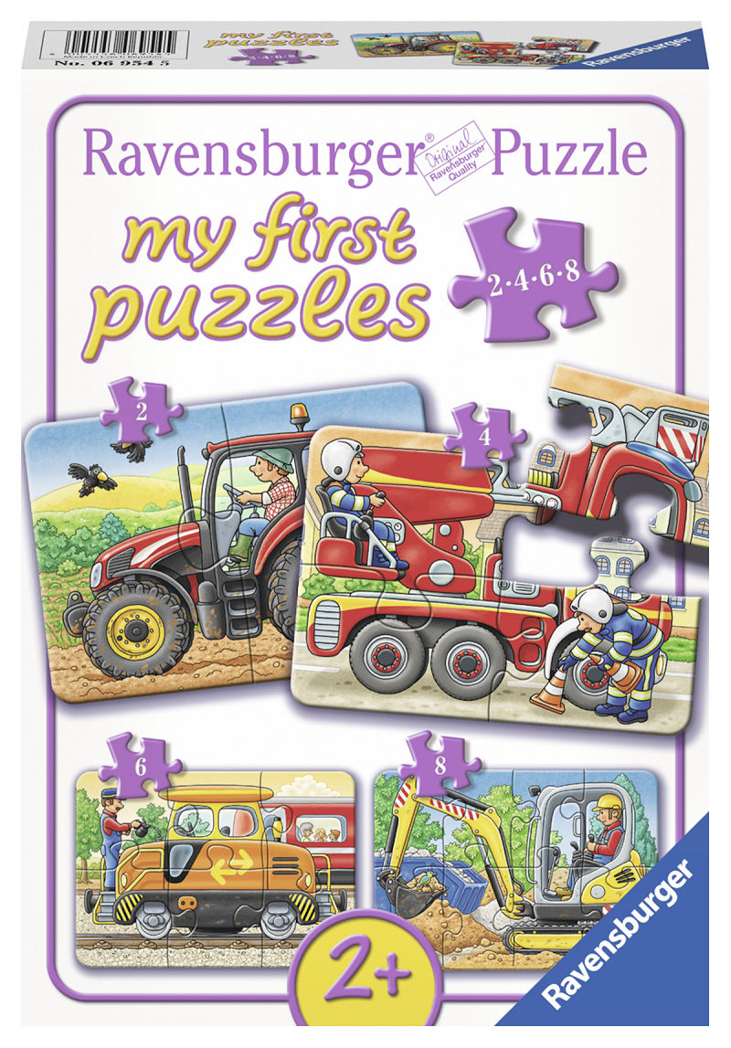 MIJN EERSTE PUZZEL OP HET WERK 2+4+6+8 - 4005556069545 - 505671