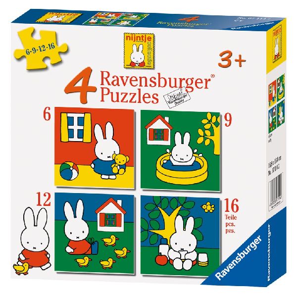 PUZZEL NIJNTJE 4 STUKS 6-16ST - 4005556071142 - 050654