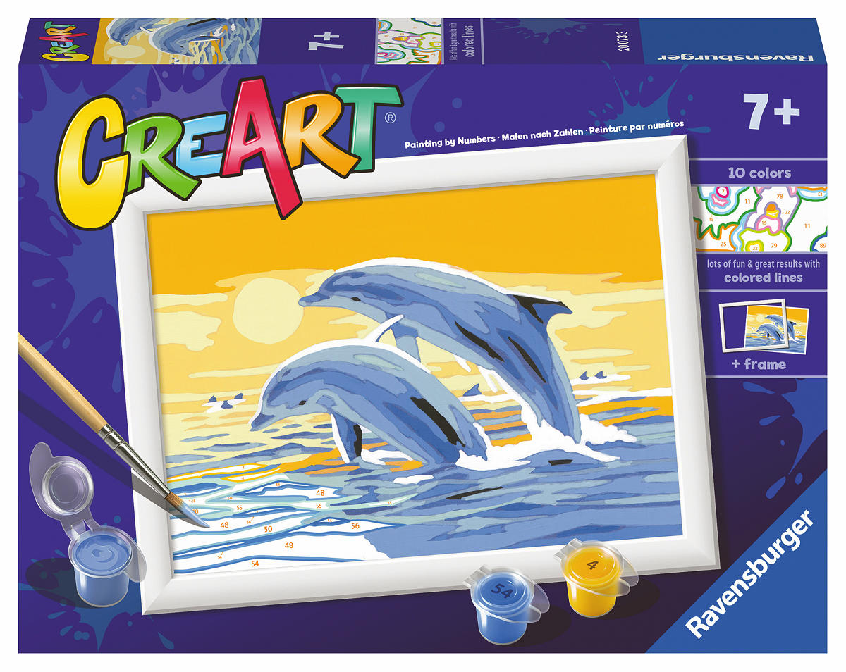 CRE ART DOLFIJNEN RAVENSBURGER - 4005556200733 - 536173