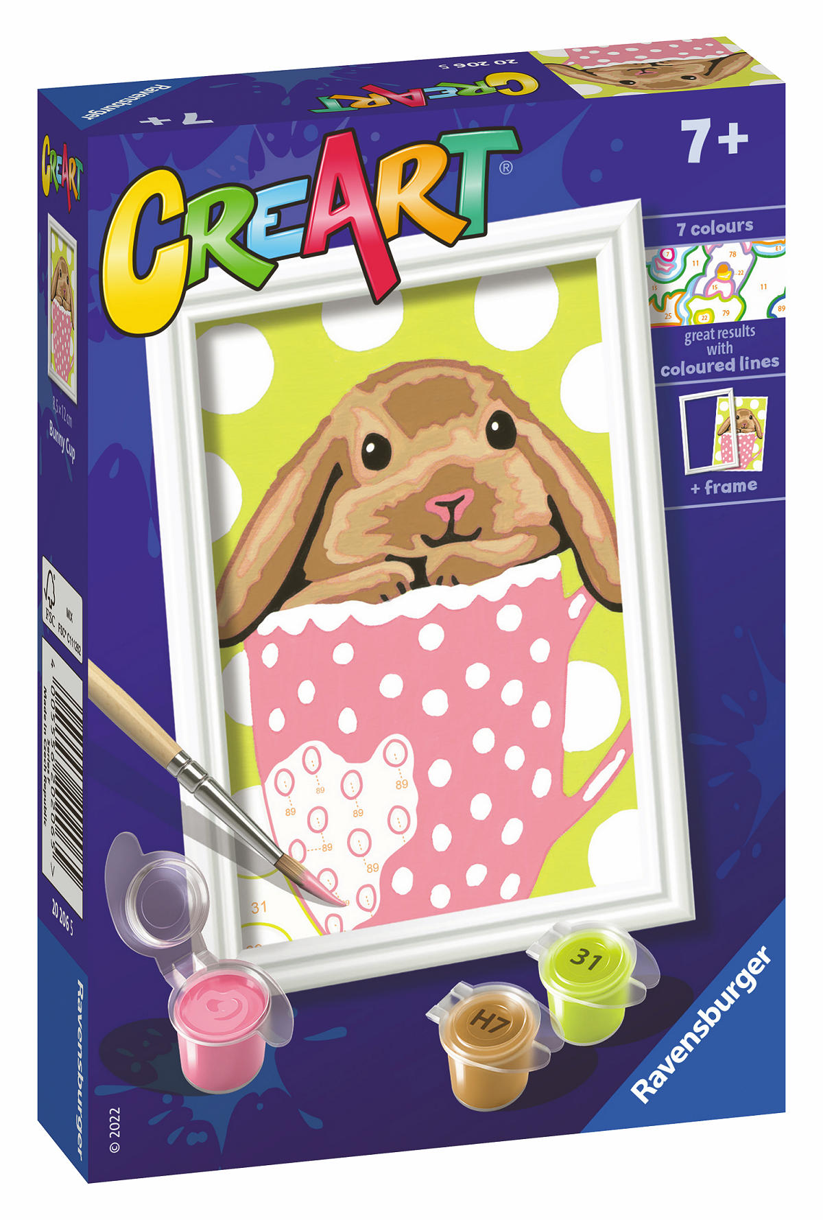 CRE ART BUNNY RAVENSBURGER - 4005556202065 - 536175