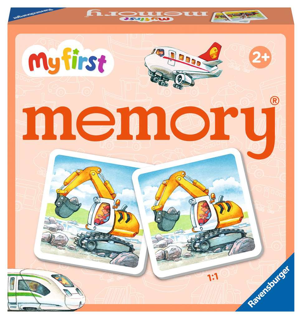 RAVENSBURGER VOERTUIGEN MEMORY - 4005556208784 - 521371
