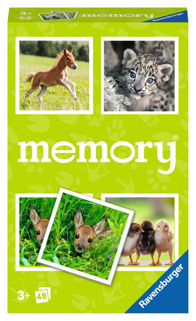 RAVENSBURGER JONGE DIEREN MEMORY - 4005556224586 - 0010539544