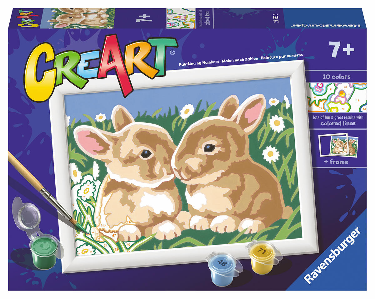 CRE ART KONIJNTJES RAVENSBURGER - 4005556235636 - 536177