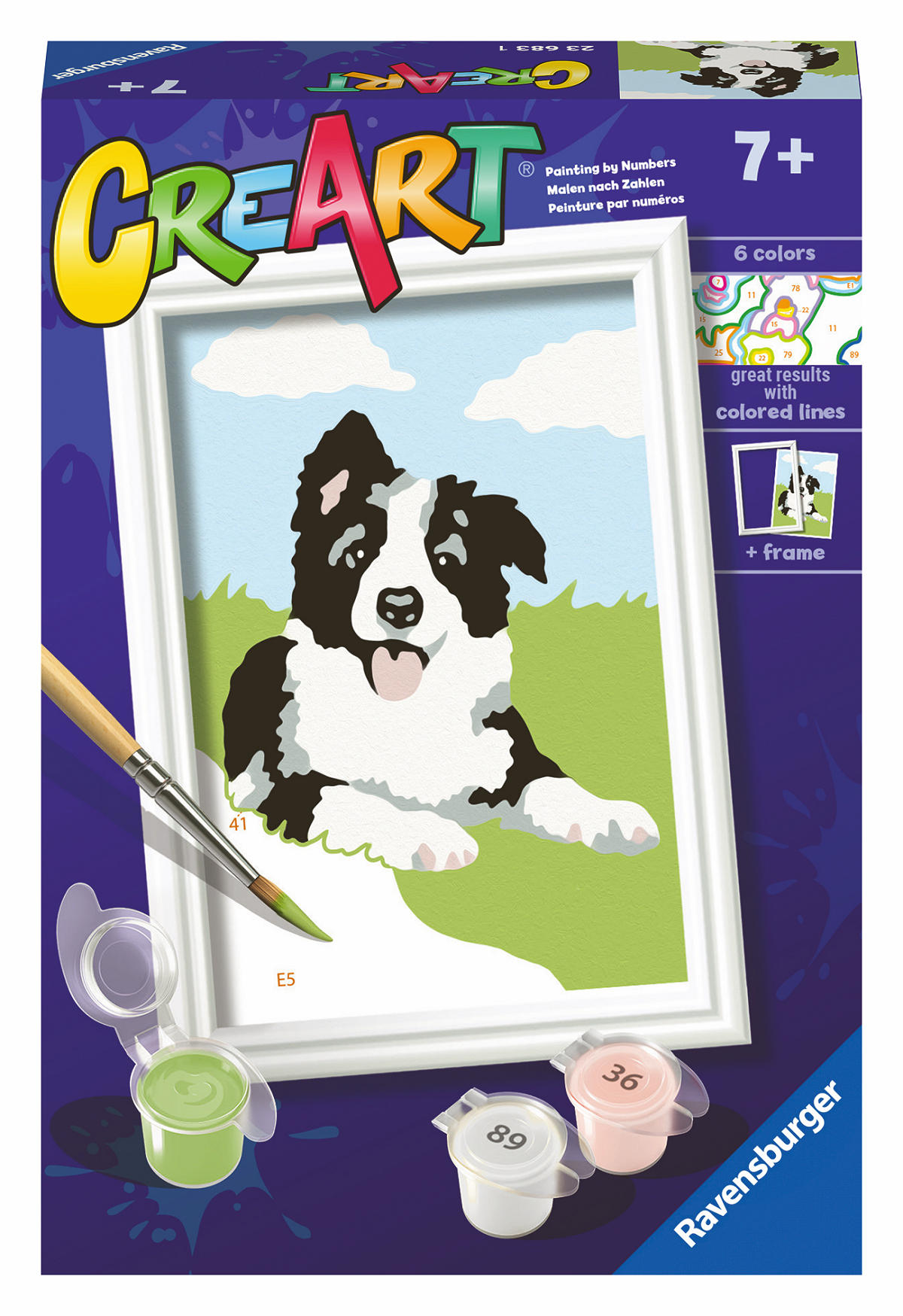 CRE ART BORDER COLLIE RAVENSBURGER - 4005556236831 - 536178