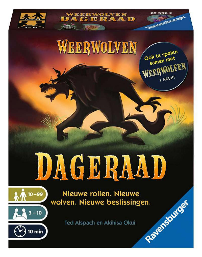 WEERWOLVEN DAGERAAD GEZELSCHAP SPEL - 4005556273522 - 533419