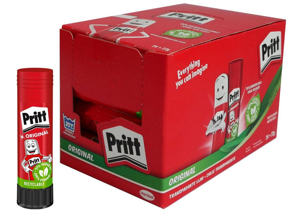 PRITT  PLAKSTIFT 22 GRAMS - 4015000480130 - 053648