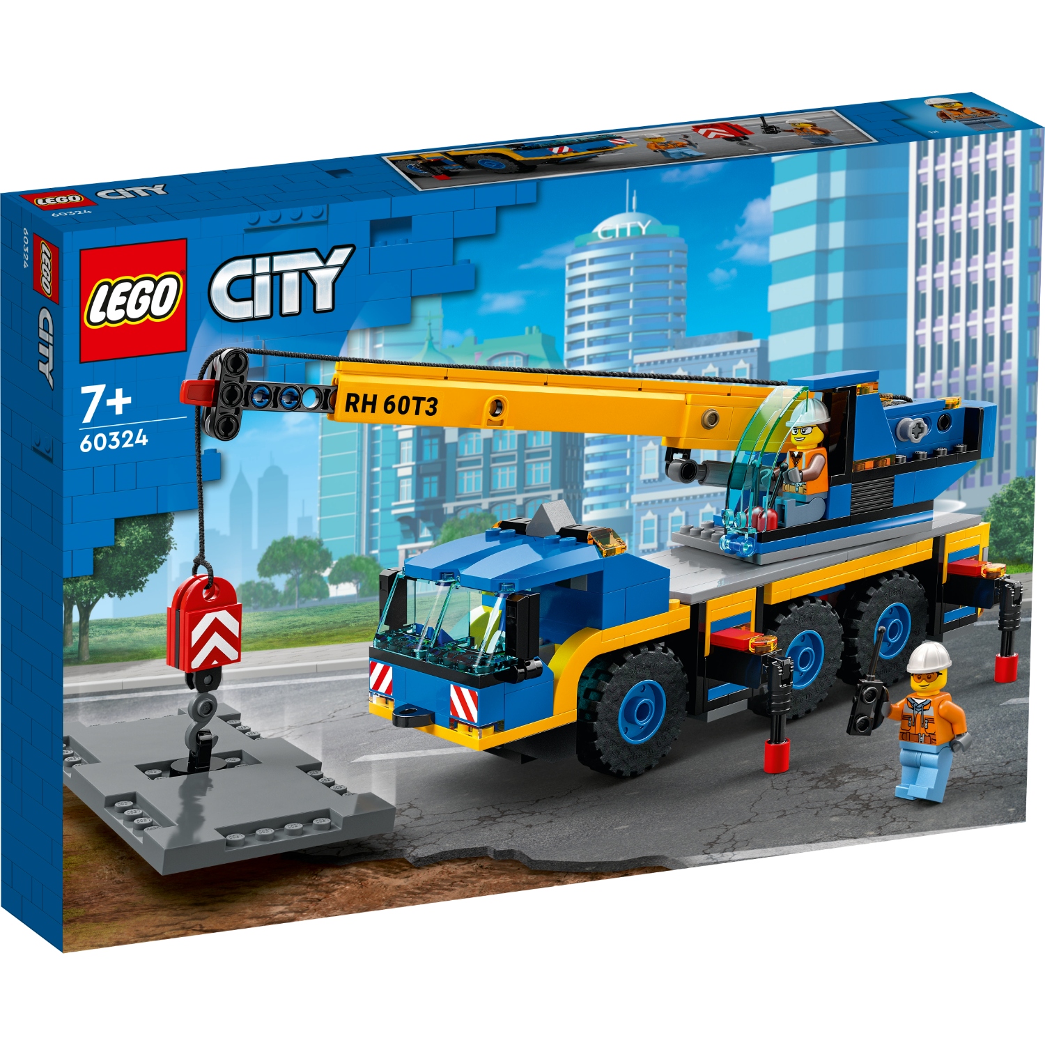 LEGO CITY 60324 MOBIELE KRAAN - 411 0324 - 527095