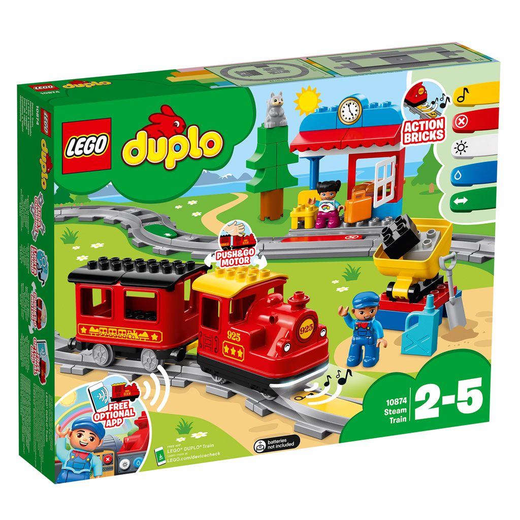 LEGO DUPLO 10874 STOOMTREIN - 411 0874