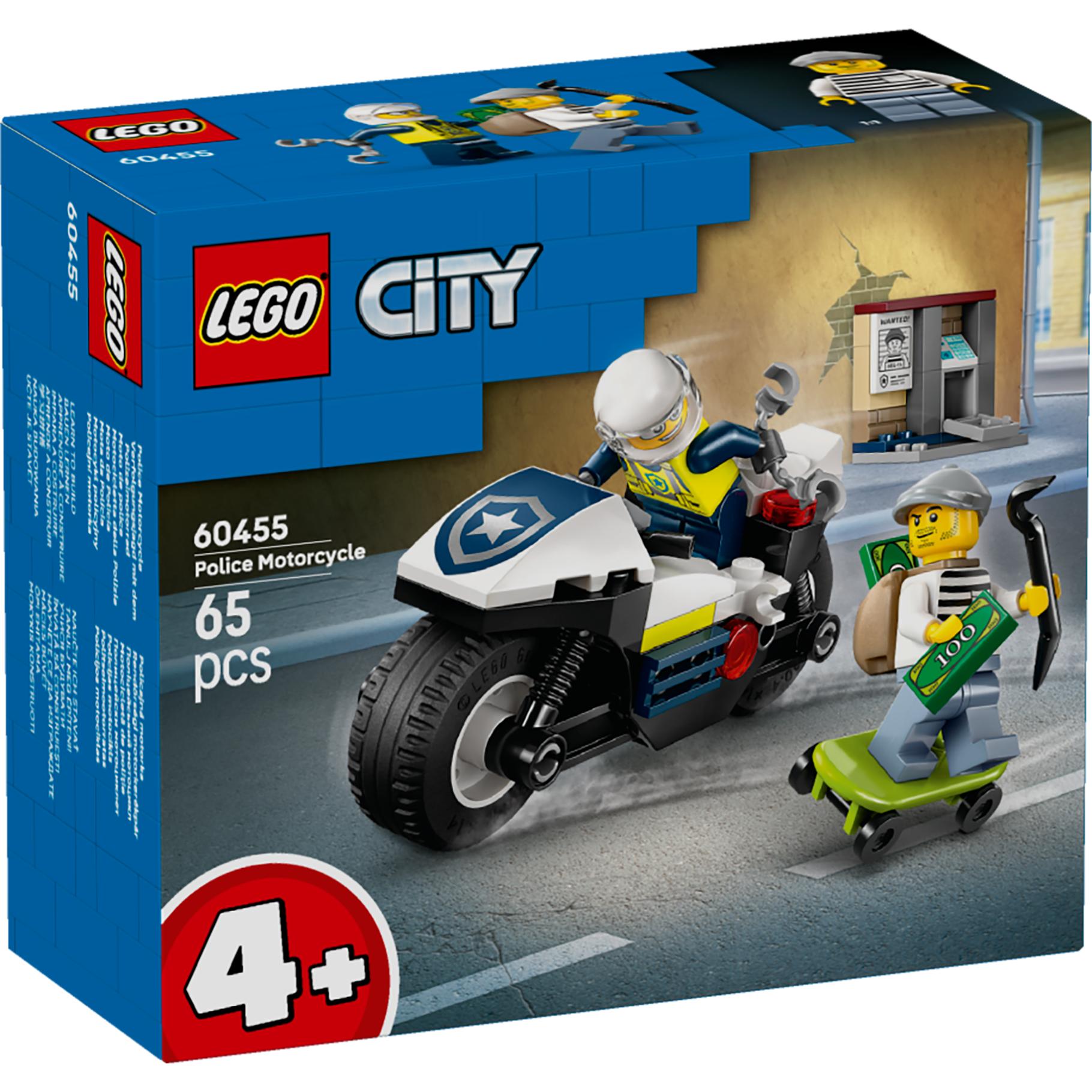 LEGO CITY 60455 ACHTERVOLGING MOTOR - 411 1245 - 0010538097