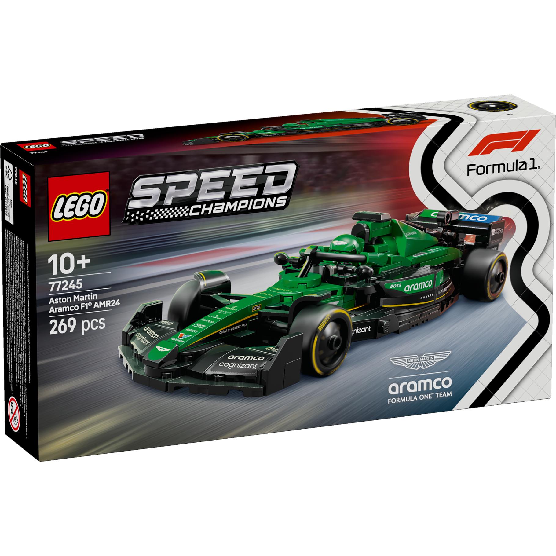 LEGO Speed Champions Aston Martin Aramco F1 AMR24 racewagen (77245) - 411 1612 - 0010537702