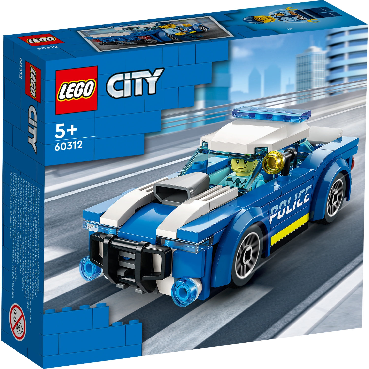 LEGO CITY 60312 POLITIEWAGEN - 411 1884 - 527098