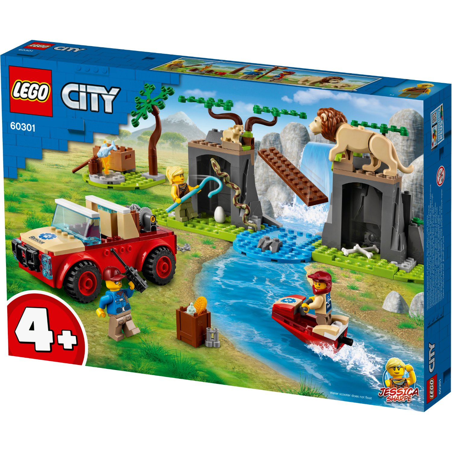 LEGO CITY 60301 WILDLIFE OFF-ROADER - 411 1923