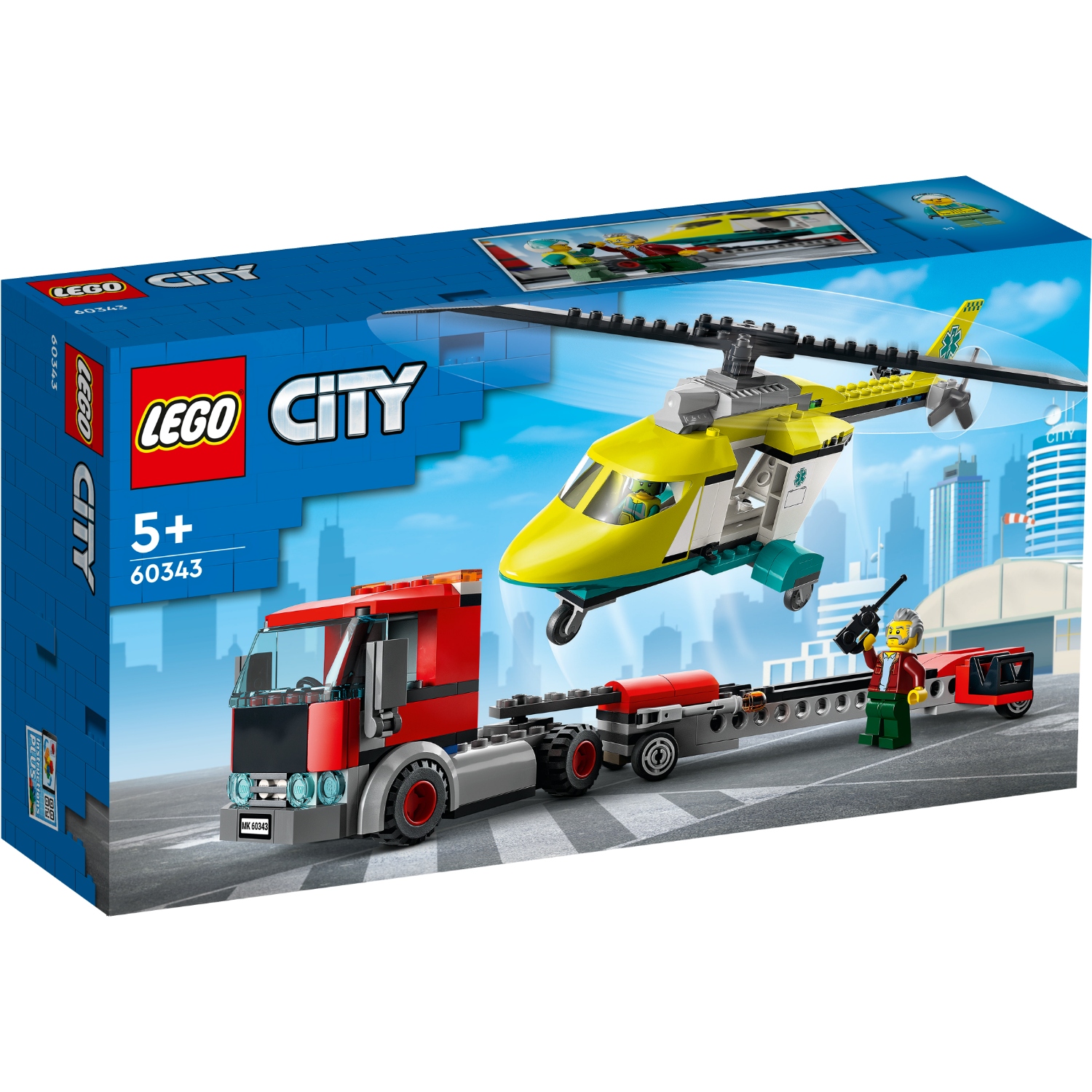 LEGO CITY 60343 REDDINGSHELI TRANSPORT - 411 3443 - 527097