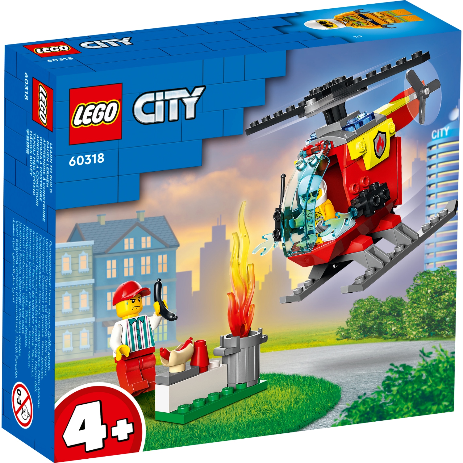 LEGO CITY 60318 BRANDWEERHELIKOPTER - 411 6031 - 527089